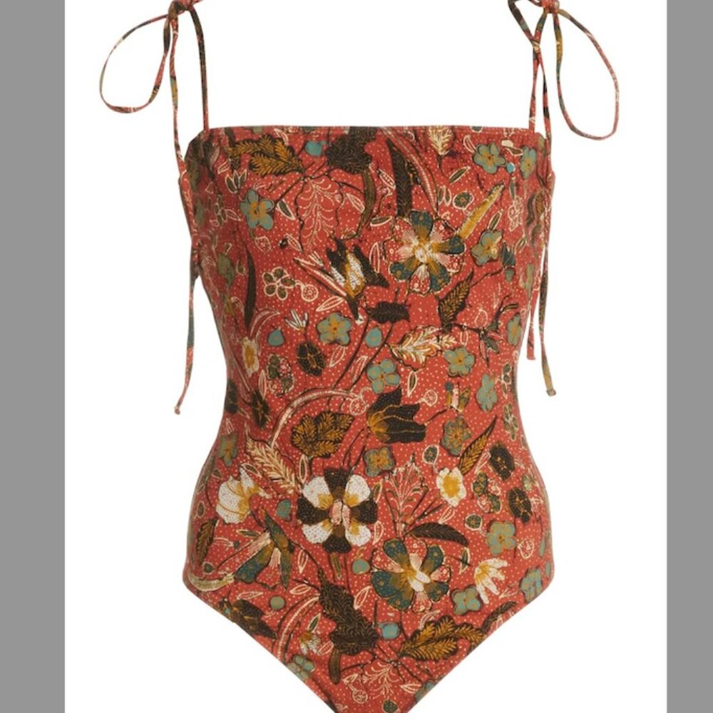 Ulla Johnson, Marisol, Printed One-Piece Swimsuit, Size Small